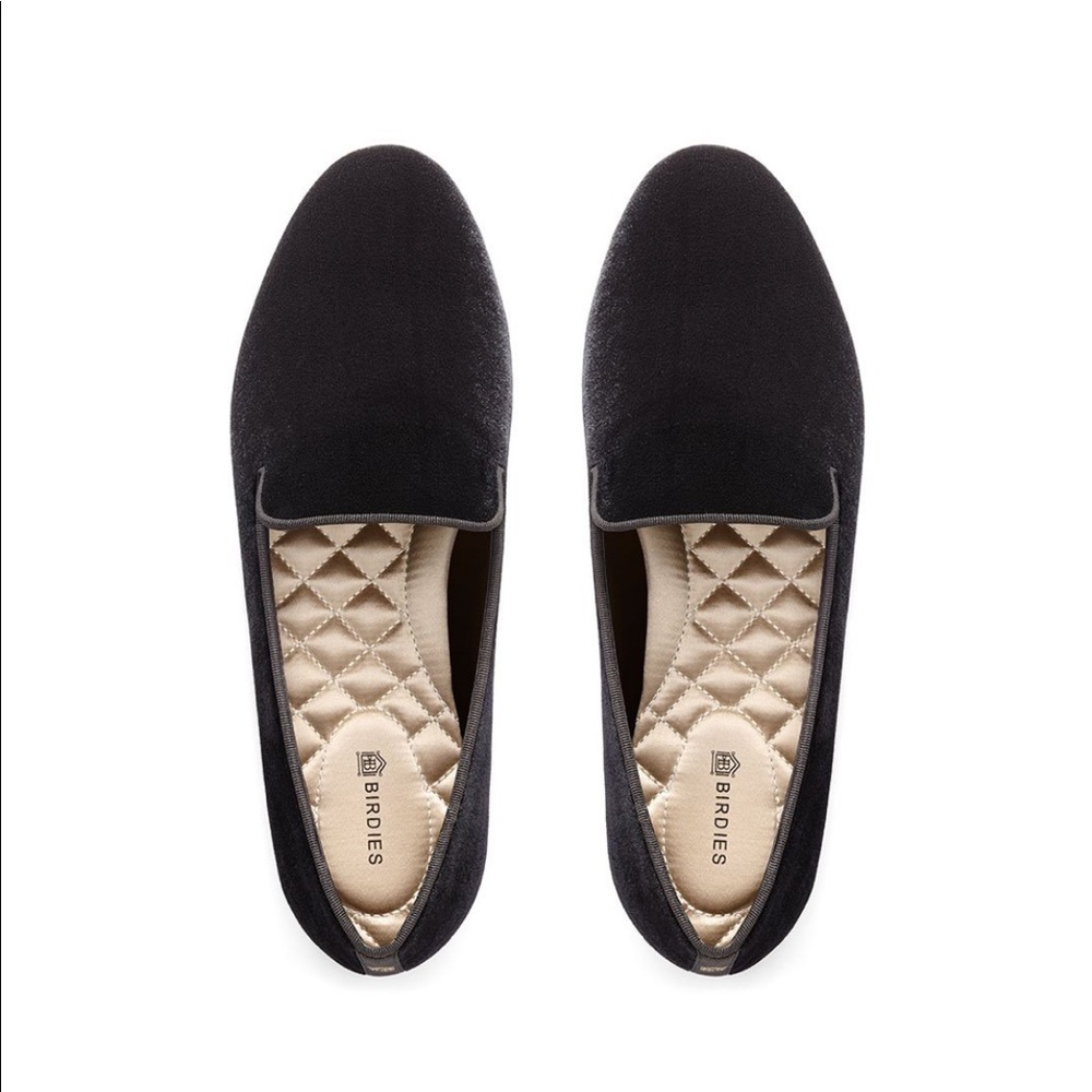 The Sterling Birdies in Black with faux fur